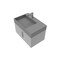 Castello Usa Amazon 30-inch Gray Left Vanity Set with Gray Top and Chrome Handles CB-MC-30G-CHR-2056L-GR - alternate 1